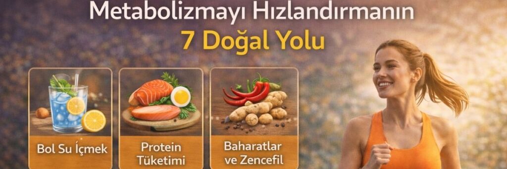 Metabolizmayı Hızlandırmanın 7 Doğal Yolu
