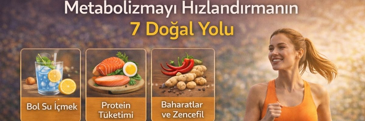 Metabolizmayı Hızlandırmanın 7 Doğal Yolu